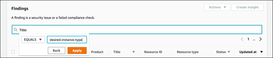 Figure 11: Filter by title