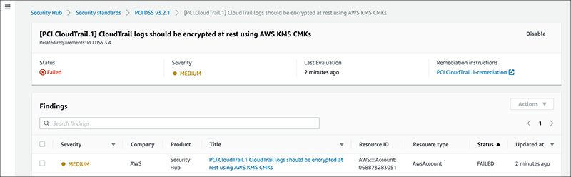 Figure 2: Detailed control information