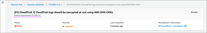 Figure 5: Related requirements in the control detail page