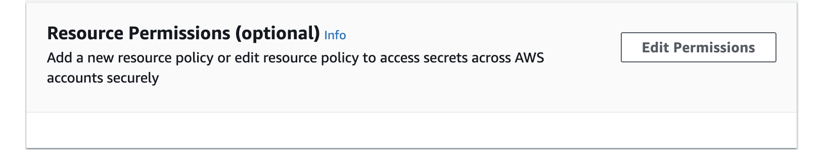 Figure 4. The dashboard view where you edit permissions.