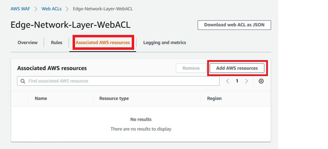 Figure 13: Add AWS resources