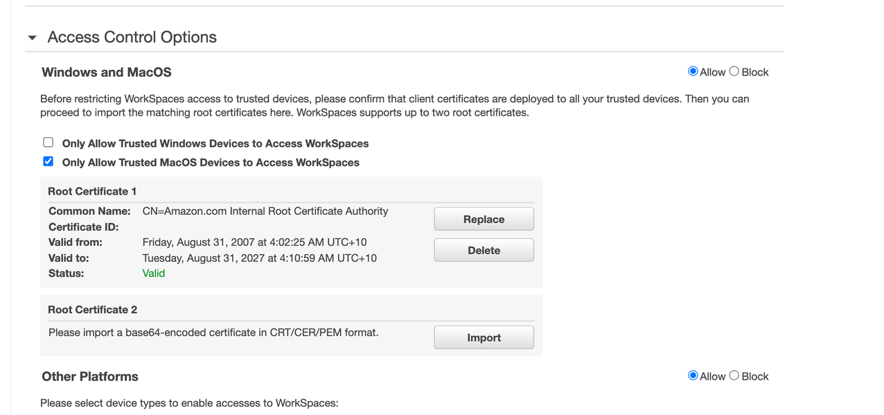 Figure 7: Establishing trusted devices 
