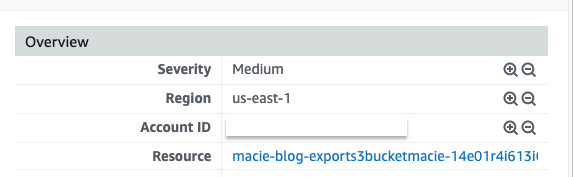 Figure 40: Viewing the severity of the discovery job finding