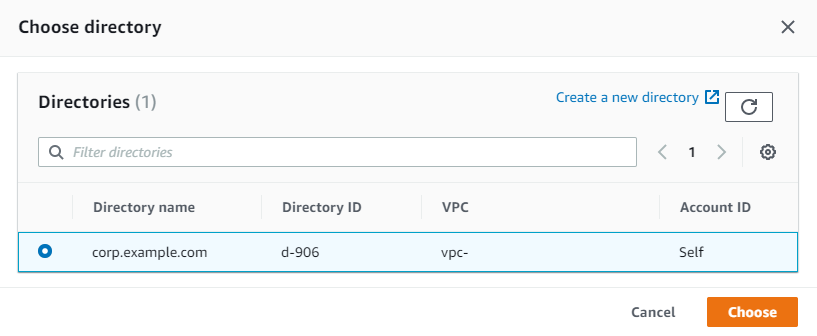 Figure 6: Select a directory