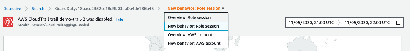 Figure 6: Navigating to the 'Overview: Role Session' page