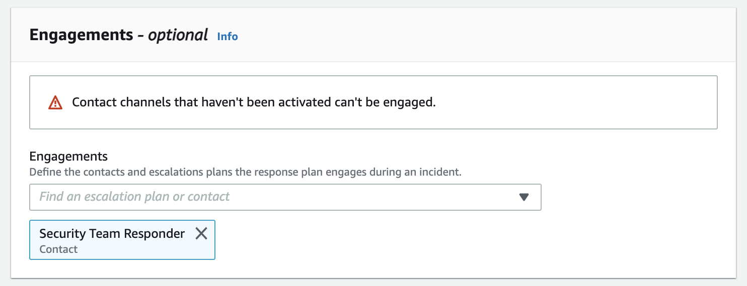 Figure 4: Adding engagements