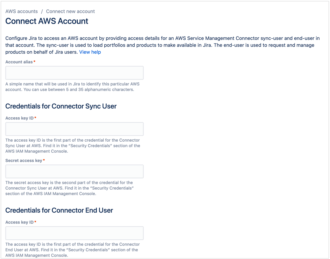 Figure 6: Connect new account