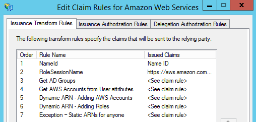 Image of putting the claim rule at the end of the list of claim rules