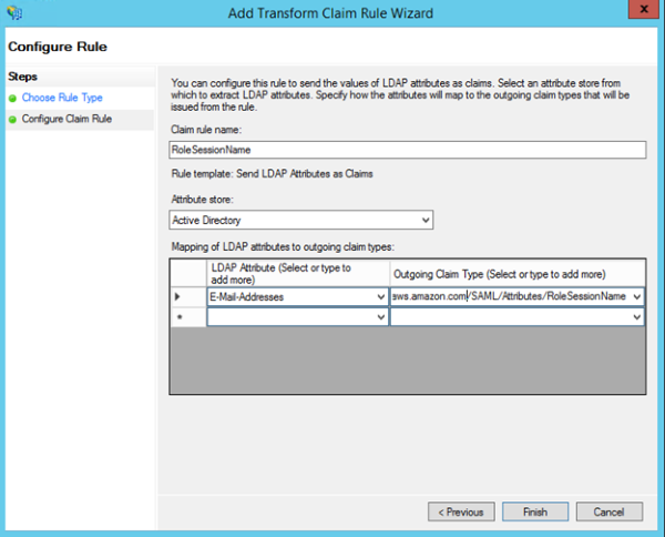 Image of completing the wizard
