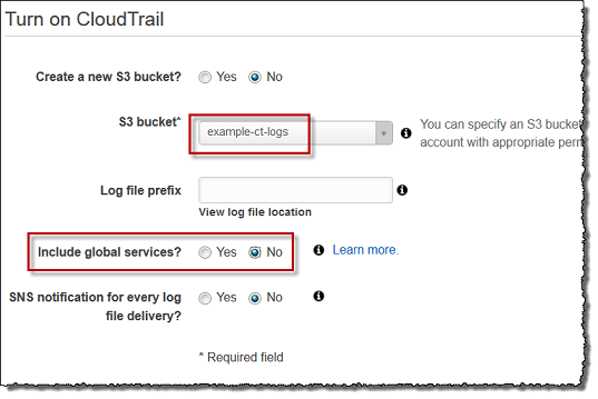 Screenshot of choosing not to receive SNS notifications