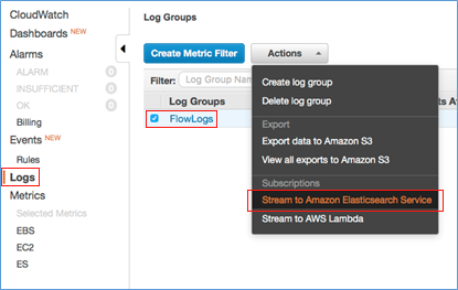 Screenshot showing the Actions menu Screenshot showing the Actions menu