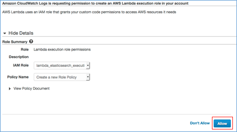 Screenshot of clicking Allow Screenshot of clicking Allow