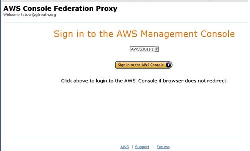 Screenshot showing all IAM roles that match assertions
