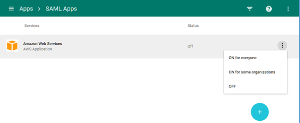 Screenshot of the actions menu Screenshot of the actions menu