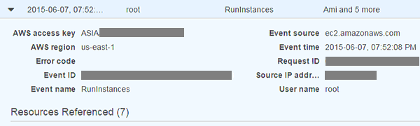 Image of detailed event information