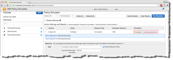 Image showing the result is allowed