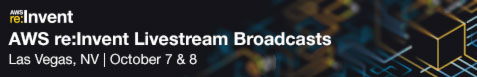 Image for AWS re:Invent 2015 Livestream Broadcasts sign-up