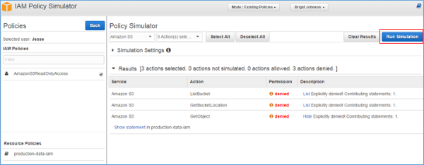 Image of Results table