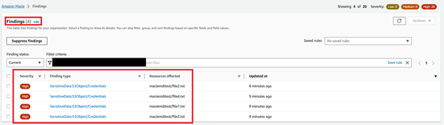 Figure 8: Review the findings