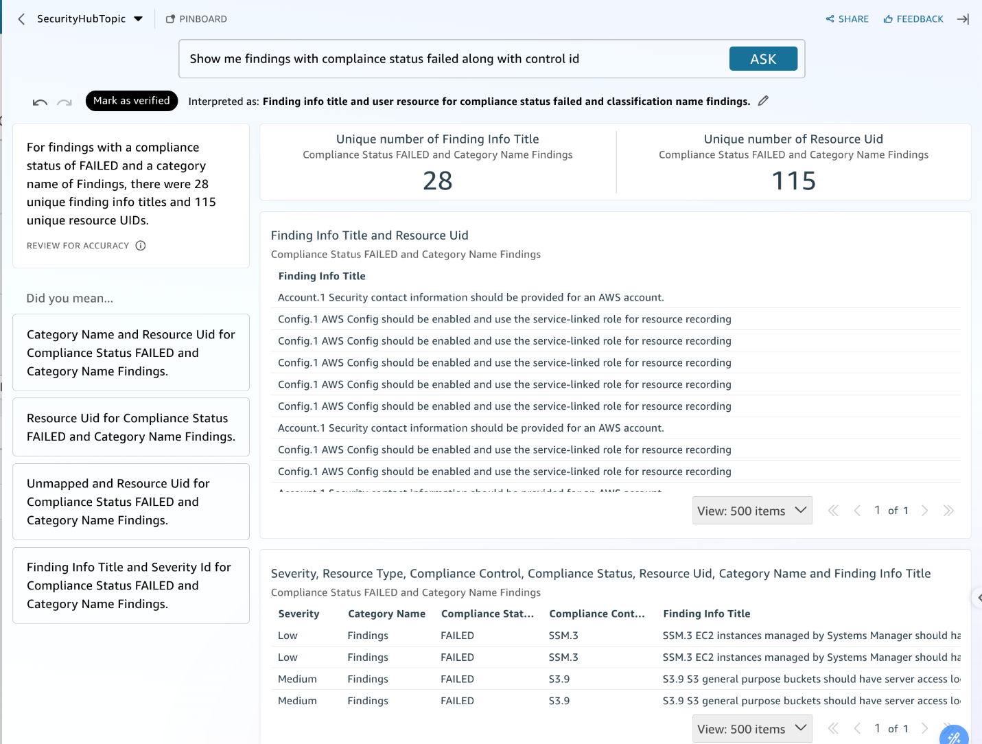 Figure 14: Q answers
