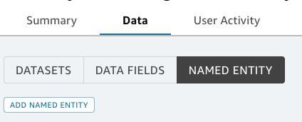 Figure 15: Named entity subtab