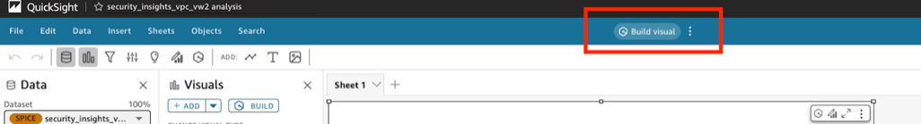 Figure 19: Build visual using natural language
