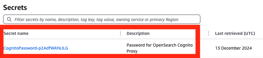 Figure 10: Retrieve the secret value