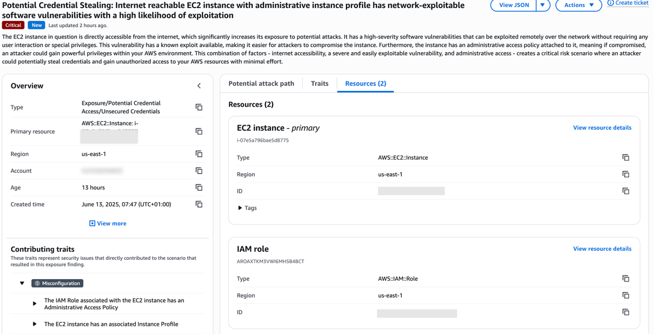 Figure 6: Exposure finding resources
