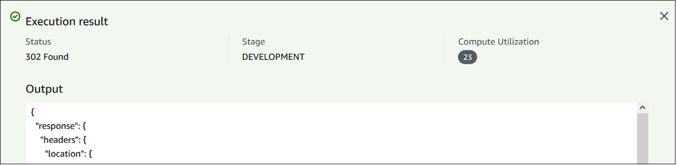 그림 2: CloudFront 콘솔 상에서 확인할 수 있는 CloudFront 함수의 컴퓨팅 사용률