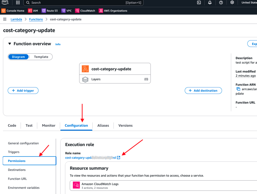 Lambda Execution Role