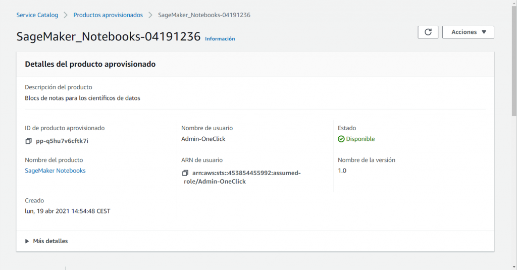 Detalles del Producto