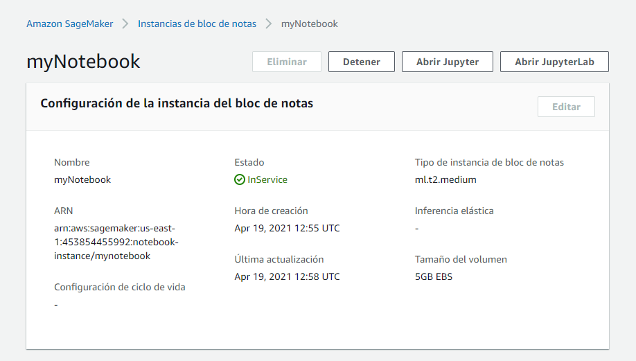 Configuracion del producto