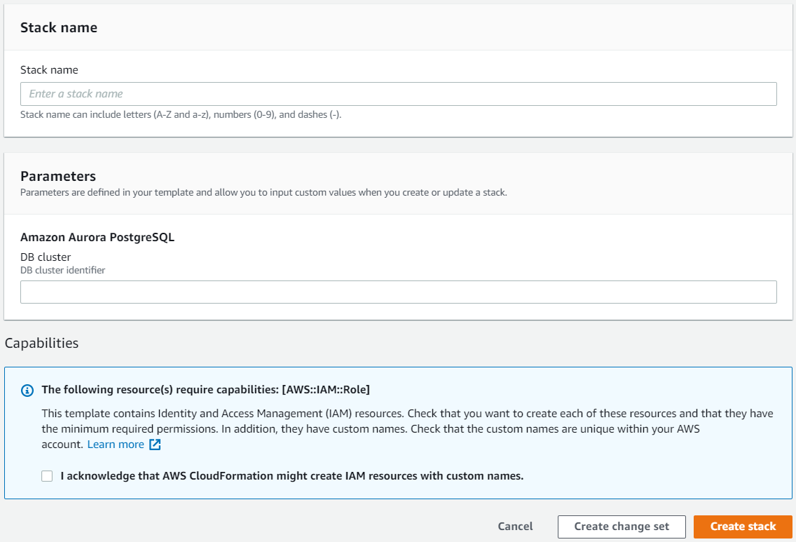 Stack de CloudFormation