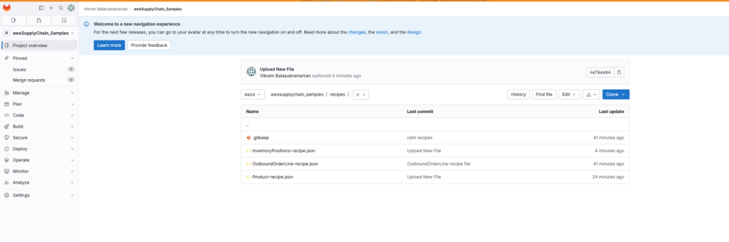Github file download screen