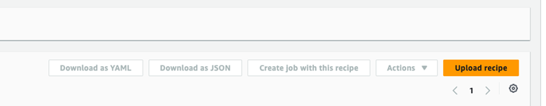 Upload Recipe Screen