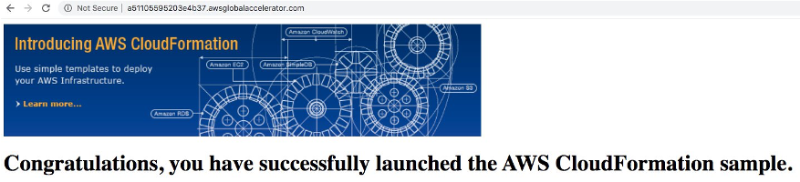 Application Successful Page