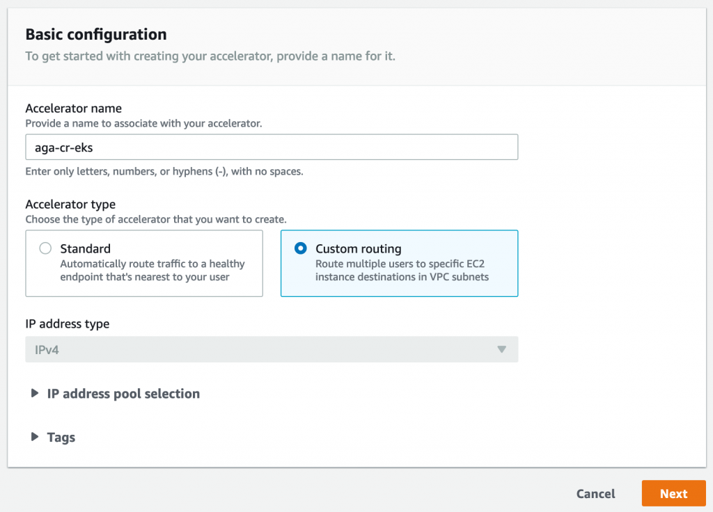 Basic Configurations for AGA CR