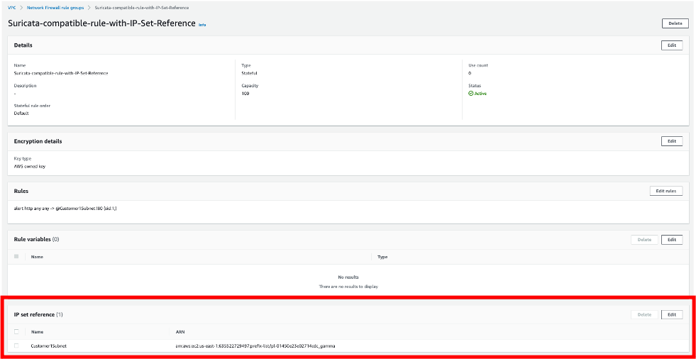 Reviewing the completed Suricata rule group