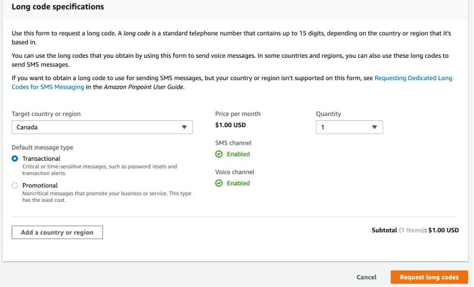 Screenshot showing long code additio