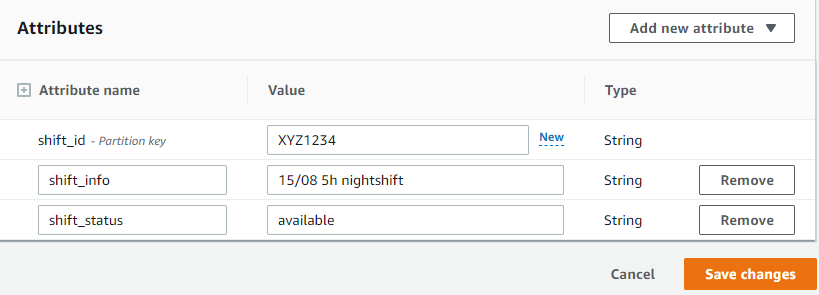 Pinpoint_shift_status_dynamoDB