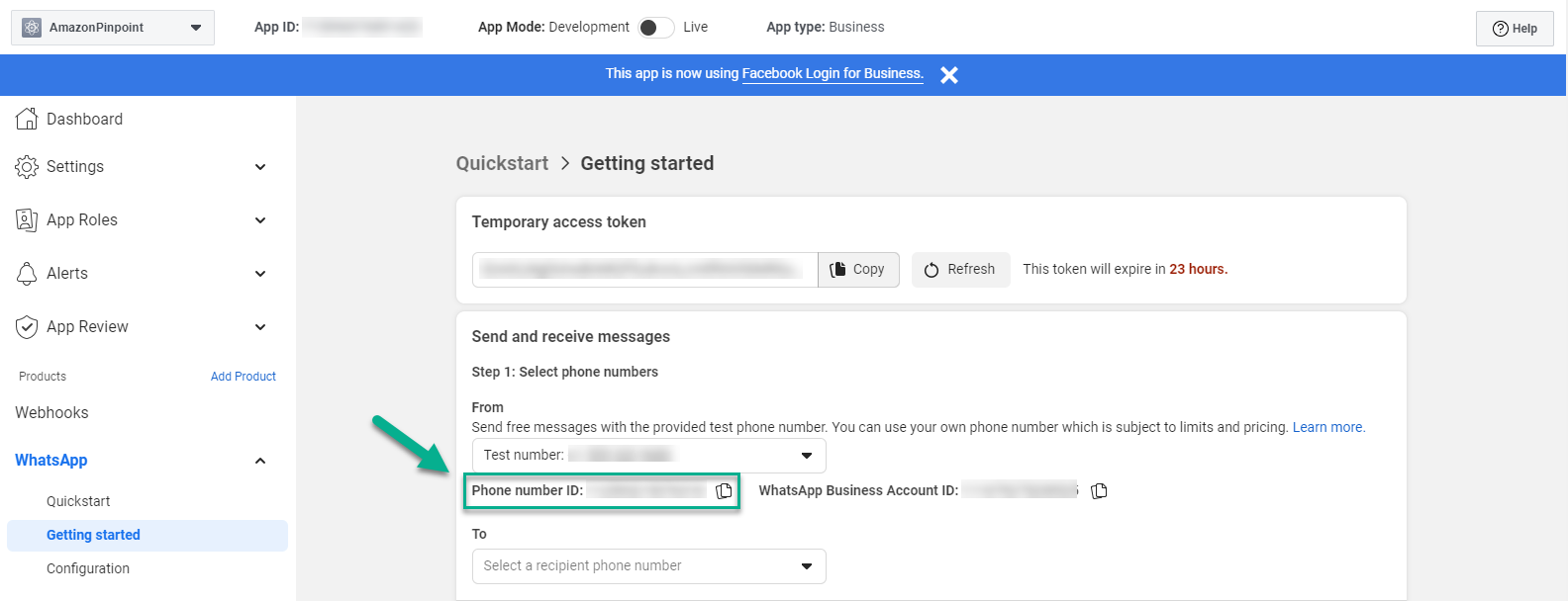 WhatsAppPhoneNumberId
