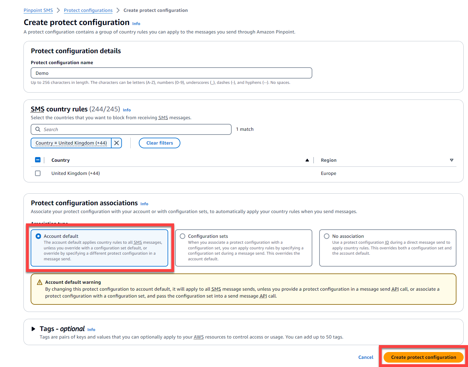 <img src="Default.jpg" alt="Set config as default in console">