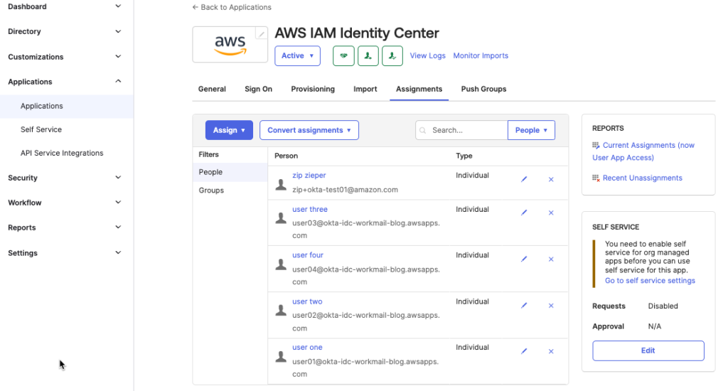 provisioning the users into IAM Identity Center