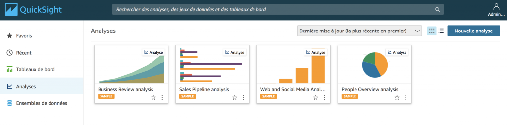 Amazon Quicksight - Configuration