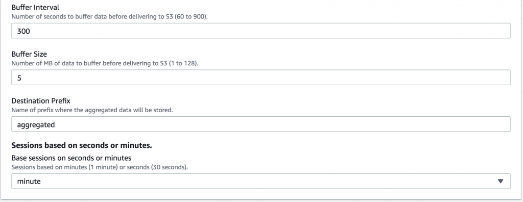 CloudFormations - Configuration Screen part 2
