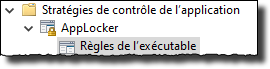 Stratégies de contrôle de l'application