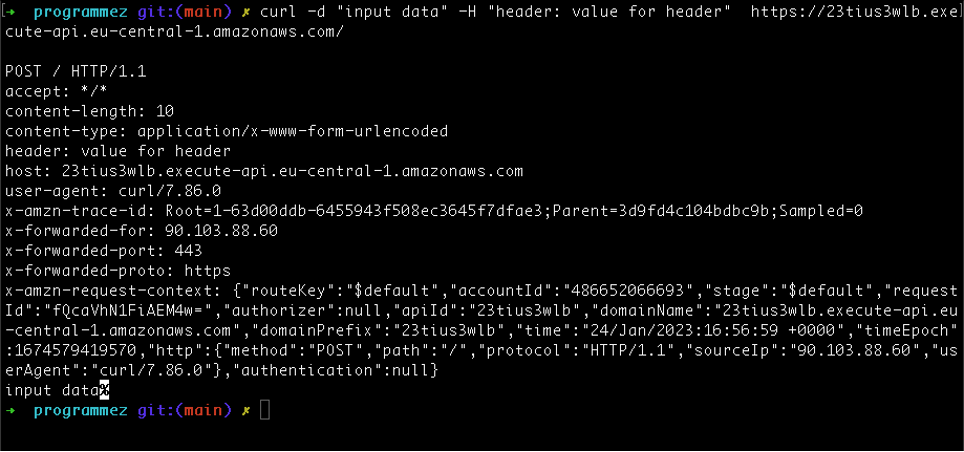 je teste le déploiement dans le cloud