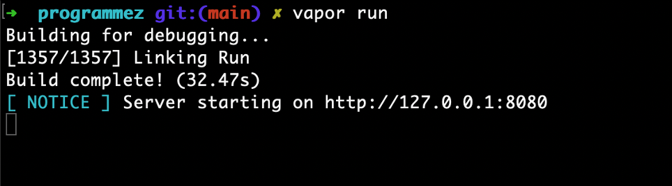 Démarrer l’application en local
