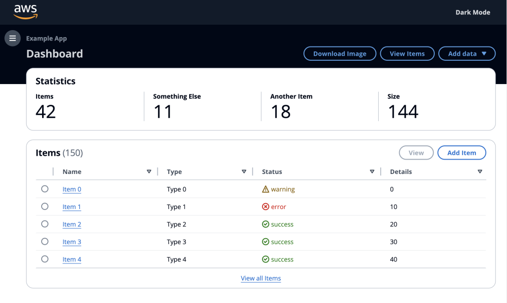 Capture d'écran de l'application
