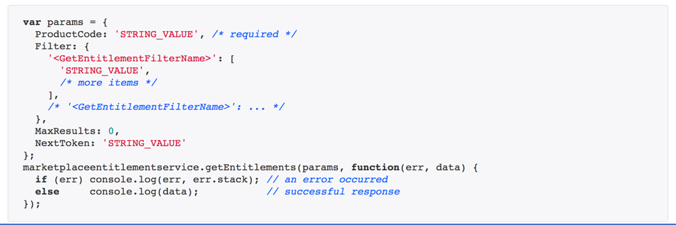 verify customer entitlements code